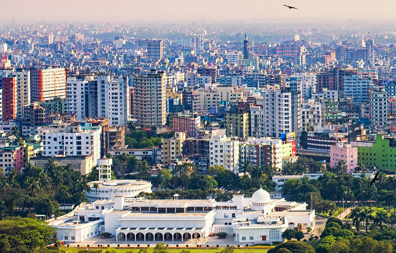 Bangabhaban, the official residence of the President, Dhaka